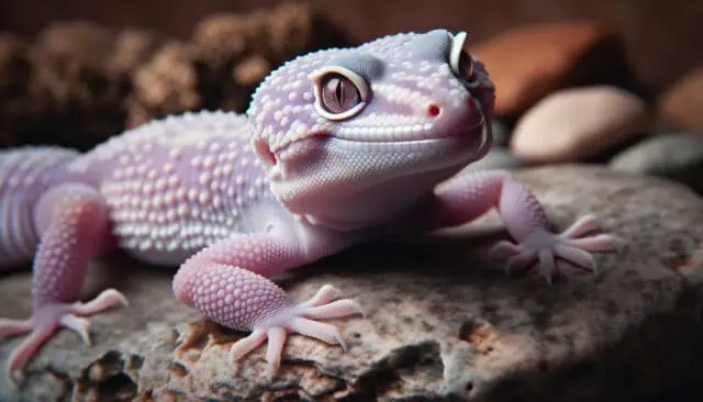 Bell Albino Leopard Gecko morph rare