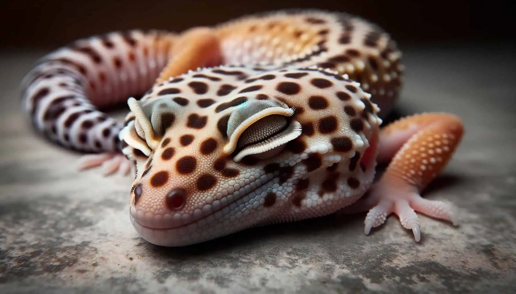 Leopard Gecko blind