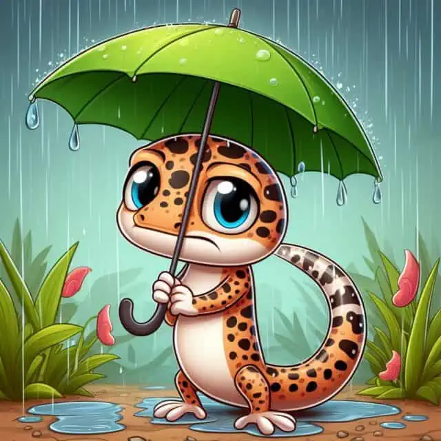 Leopard Gecko high humidity rain